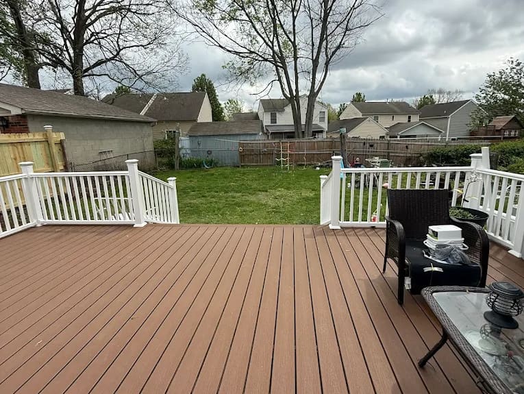 Composite deck build
