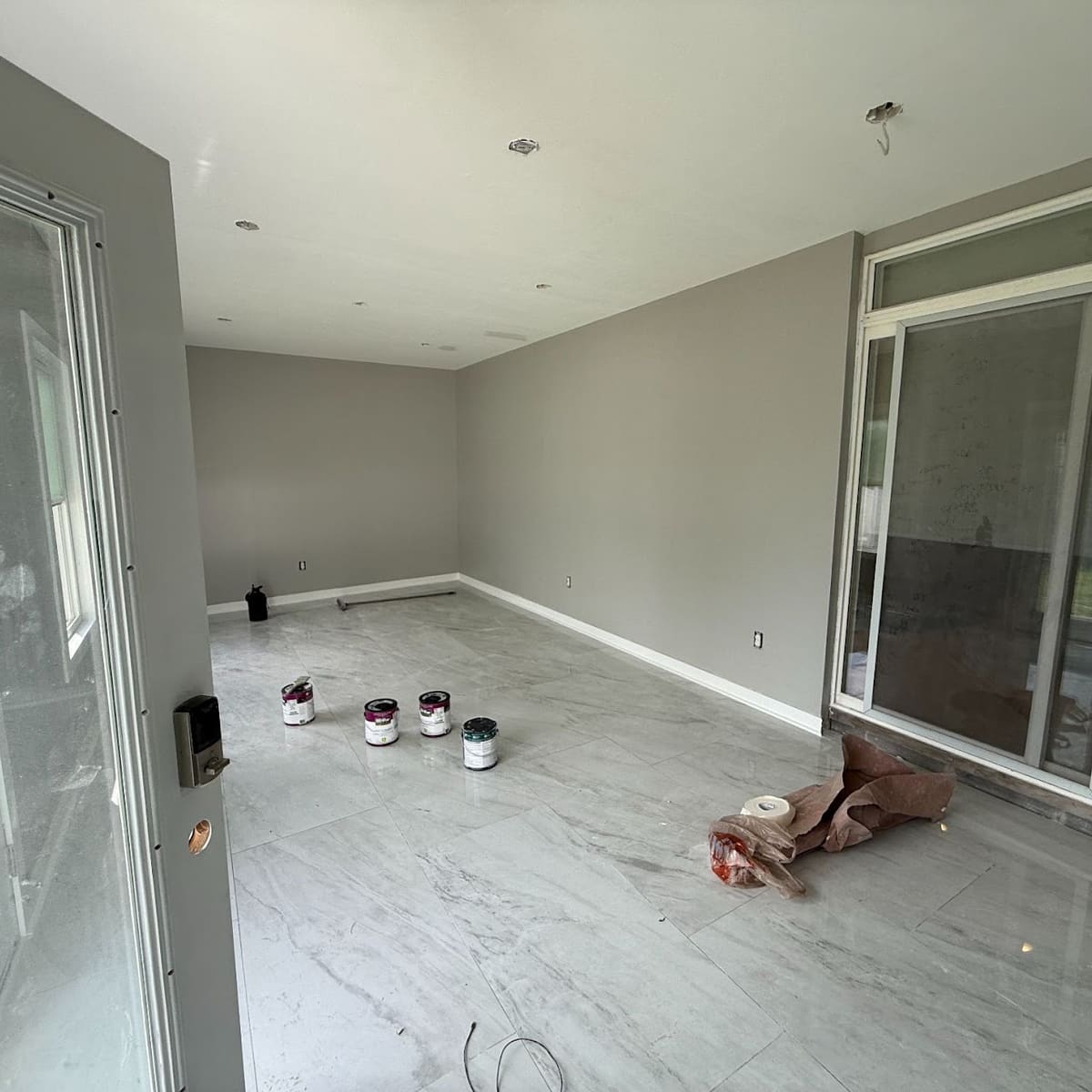 Freshly finished interior remodel in a Louisville home