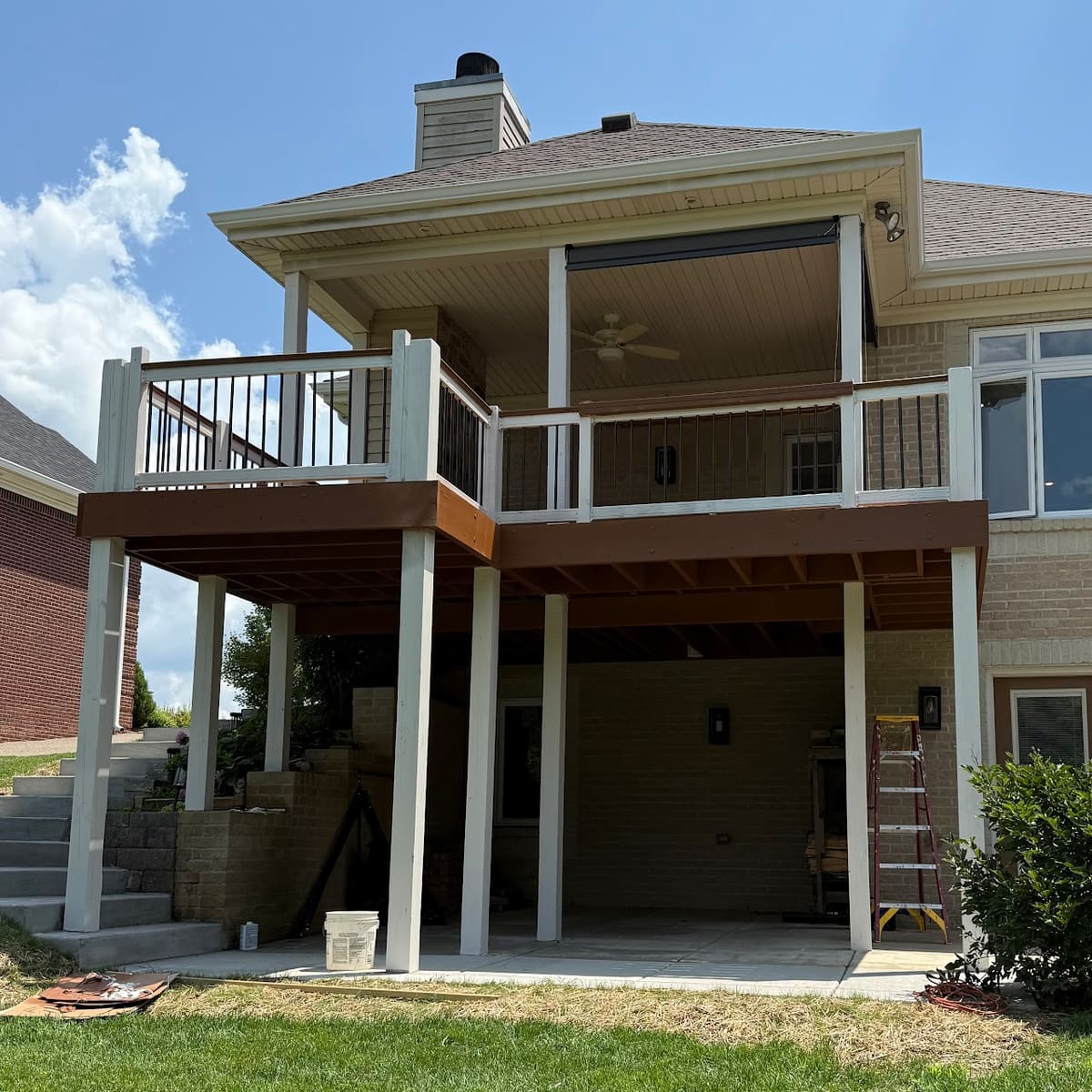 Deck painting and staining