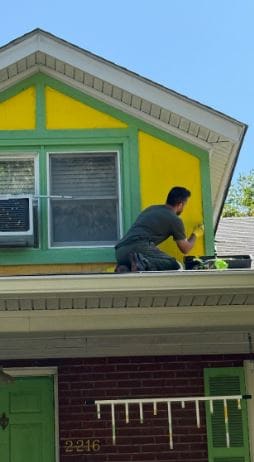 Exterior house painting in Louisville