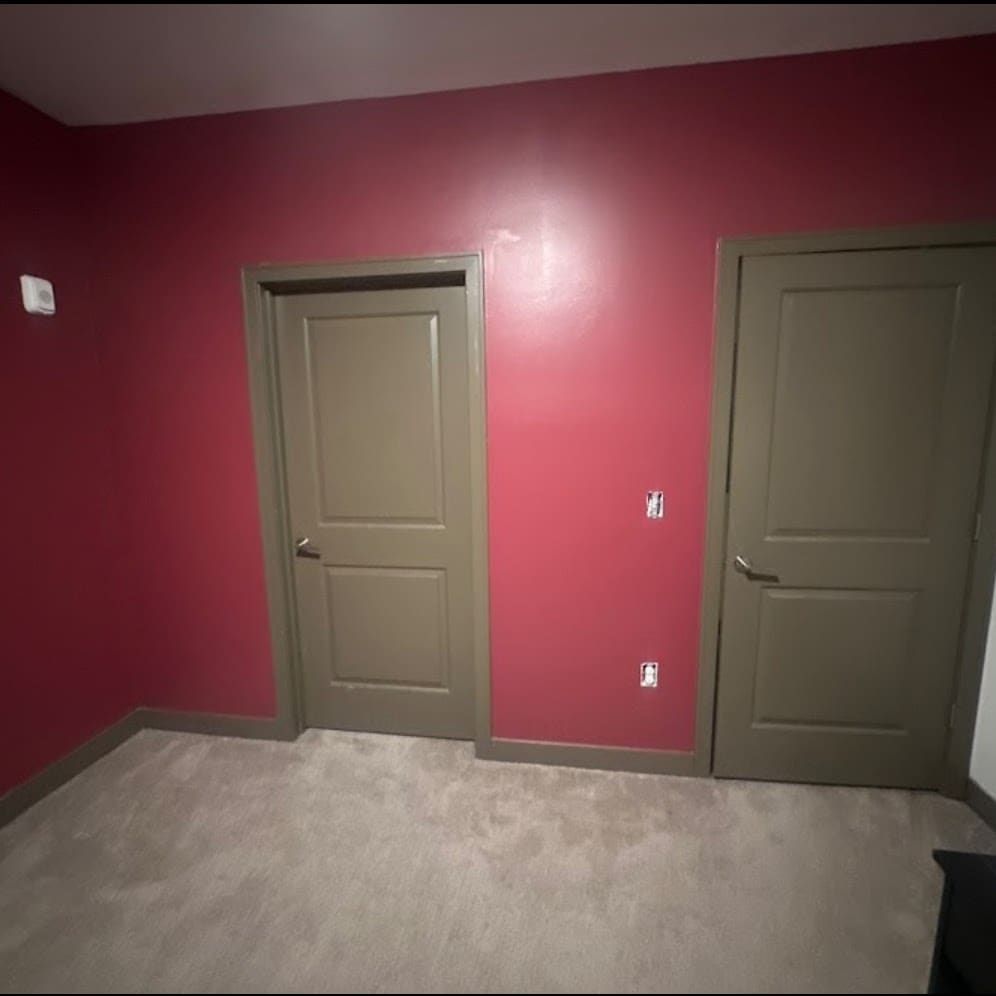 Interior painting project in a Louisville home